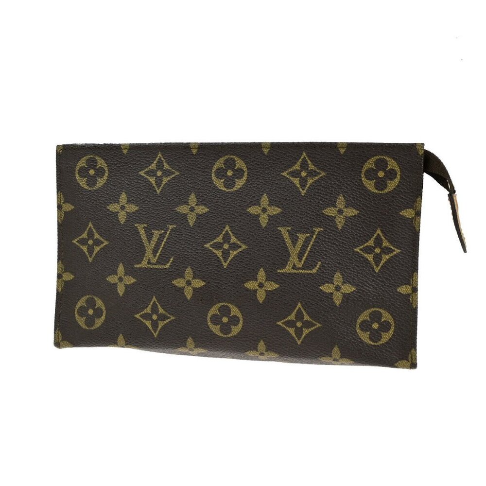 LOUIS VUITTON Pochette Compact Tool Pouch Bag Monogram Leather BN - Picture 1 of 16